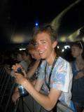 Tanned at T in the Park.